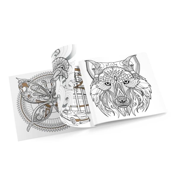 Розмальовка антистрес "Color & relax metallic" РМ-67-3, 24 сторінки