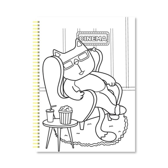 Дитяча розмальовка з олівцями "Coloring fun" НТ-39-03, 24 аркуши