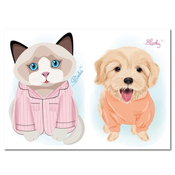 Дитяча книжка з наліпками студія краси "Dogs and cats" РМ-76-03