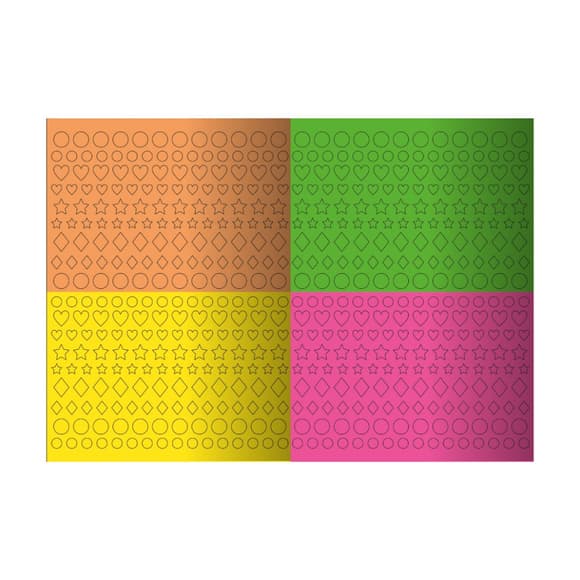 Детская книжечка с неоновыми стикерами "Девичь е королевство" РМ-69-01