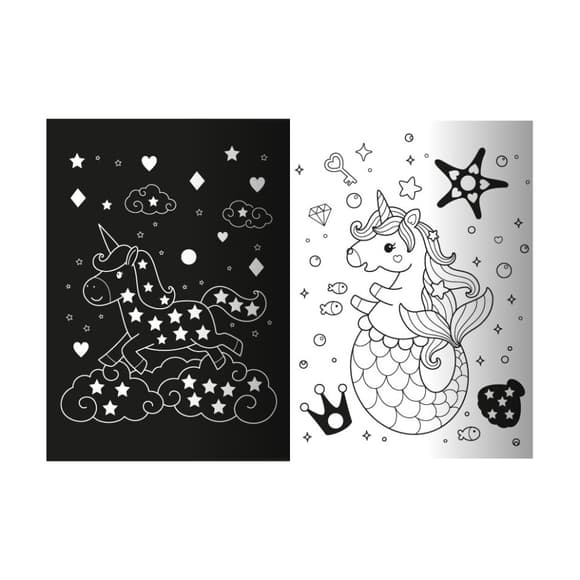 Детская книжечка с неоновыми стикерами "Девичье королевство" РМ-69-01