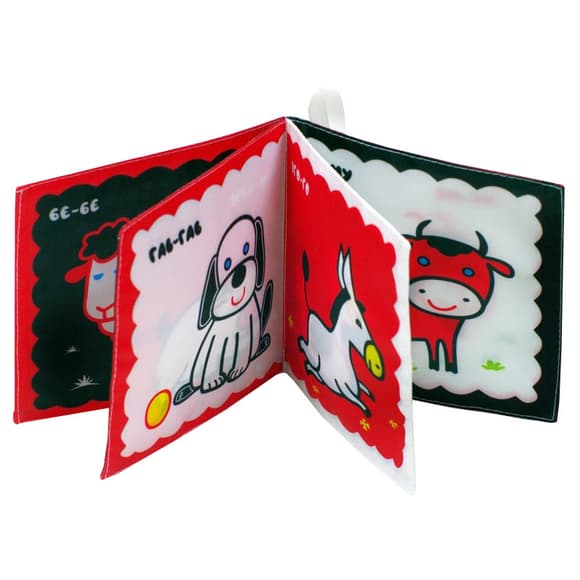 Контрастна книга для малюків "Весела ферма" 404201