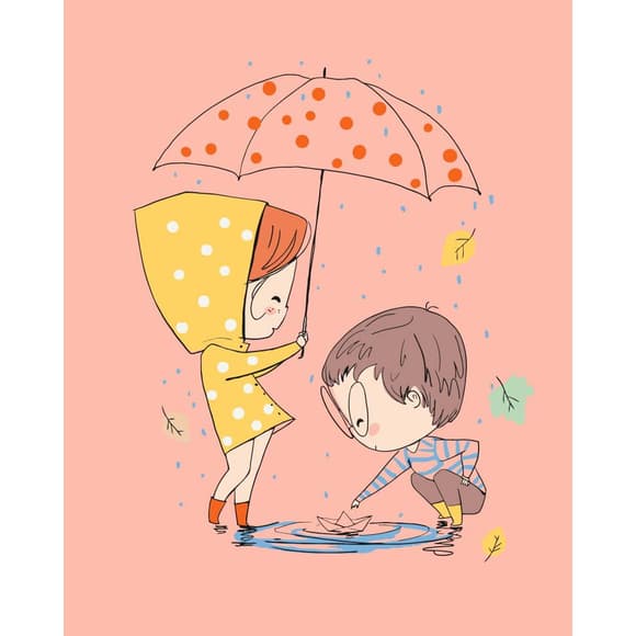 Картина по номерам "Бумажный кораблик" 15578-AC 40х50 см