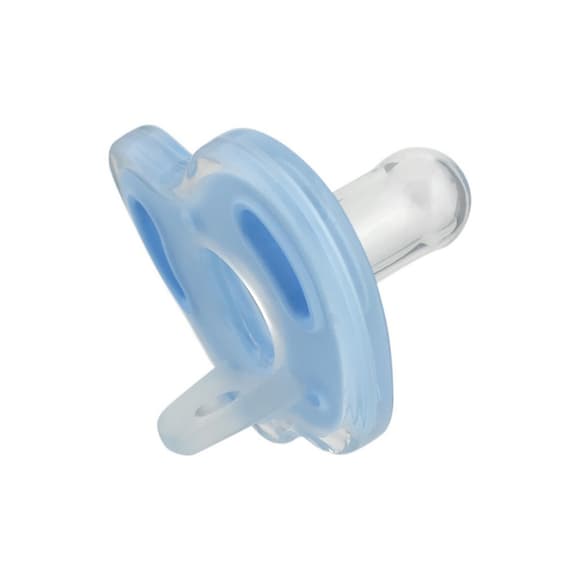 Силиконовая пустышка классическая 3055_блакитна