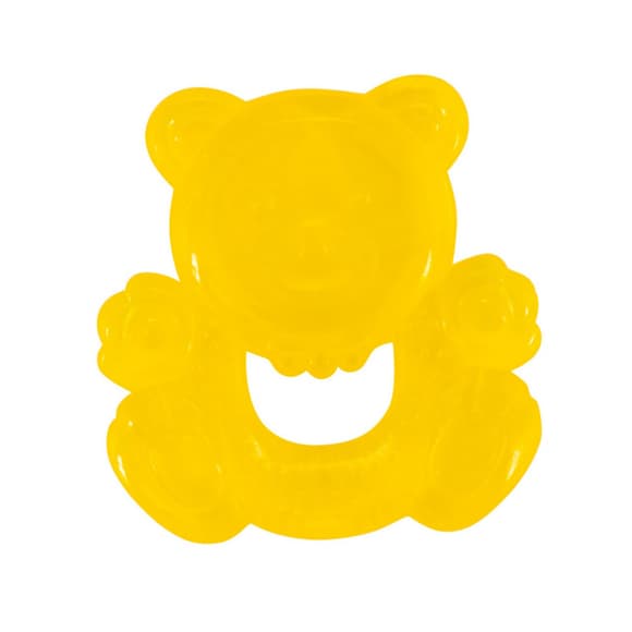 Прорезыватель с водой 4004_ведмедик жовтий