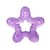 Прорізувач силіконовий 4005_фіолетова зірочка