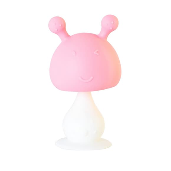 Прорезыватель-погремушка "Весельчак" 4037_рожевий