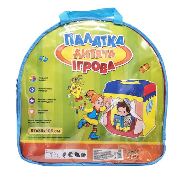 Ігрова палатка-будиночок 1402 (5040) 87-88-108 см