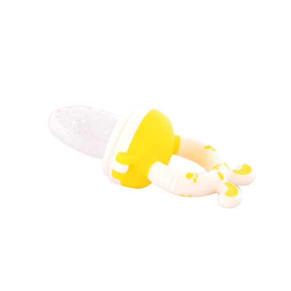 Ниблер для прикорма младенцев Фрут Фидер 6203_жовтий, пищевой силикон