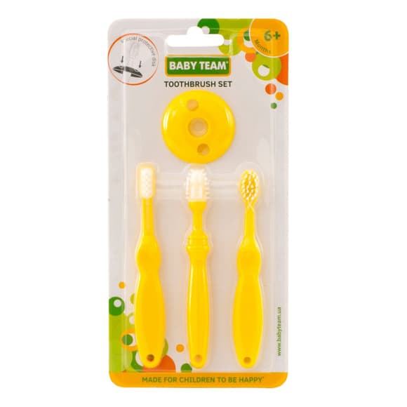 Набор зубных щеток 7201BT в наборе 3 штуки