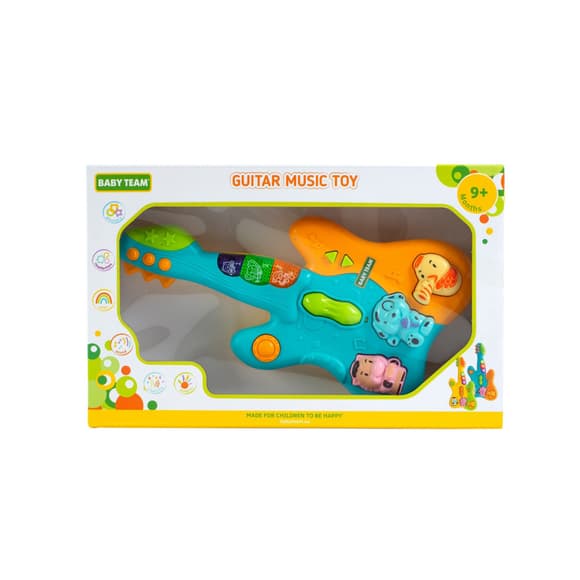 Детская музыкальная игрушка "Гитара" 8644_гітара_блакитна