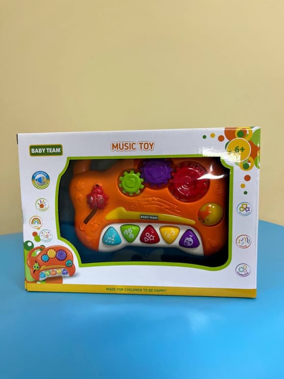 Детская музыкальная игрушка "Забава" 8645(Orange) оранжевый
