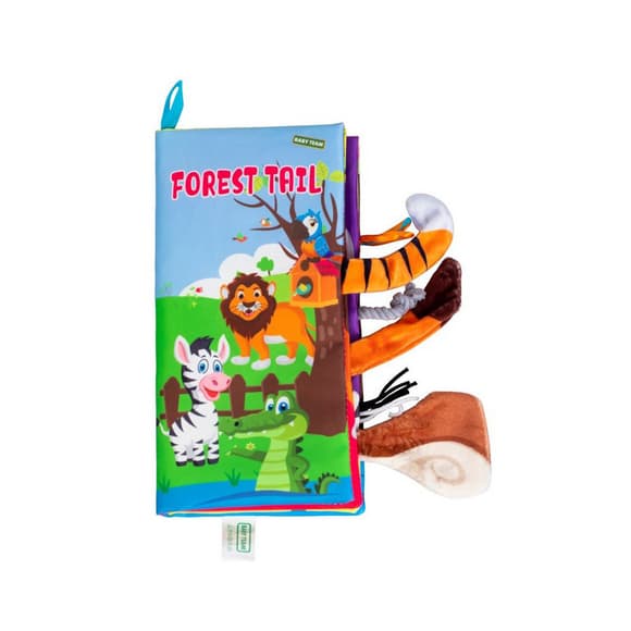 Ди тяча книжечка шуршалочка "Дикі тварини" 8725_дикі_тварини