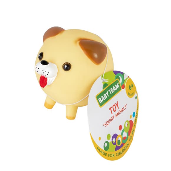 Детская игрушка для купания "Брызгающие животные Песик" 8750_песик