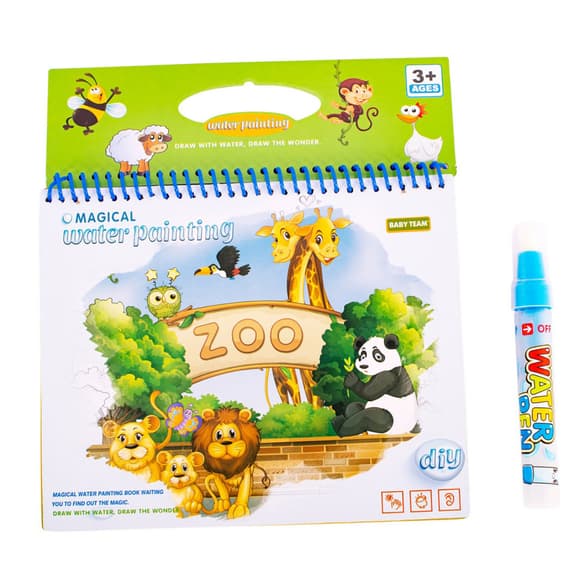 Книжка для малювання водою 9030_зоопарк