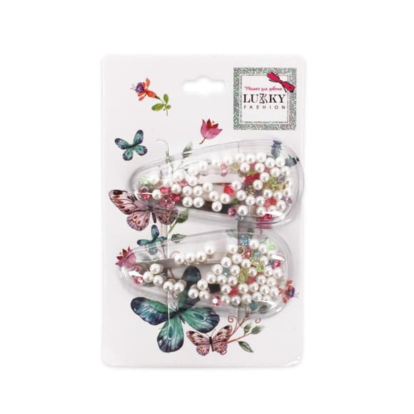 Зажим детский для волос T18431, 2 штуки