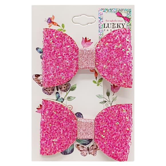 Затискач дитячий для волосся "Метелик" T18450, 2 штуки