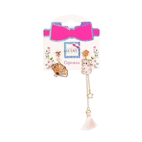 Детские серьги "Fashion восточный стиль" T24634