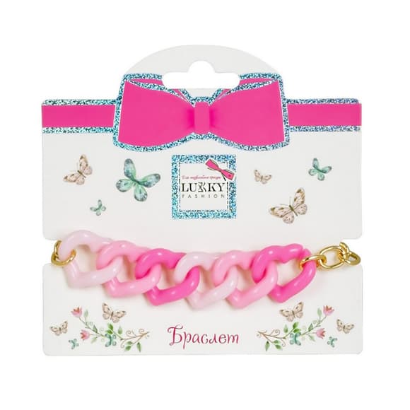 Дитячий браслет "Fashion" T24659 рожевий