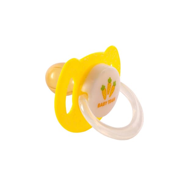 Силиконовая пустышка классическая 3225 светится ночью