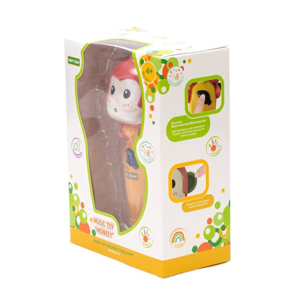 Детская музыкальная игрушка "Обезьянка" 8619