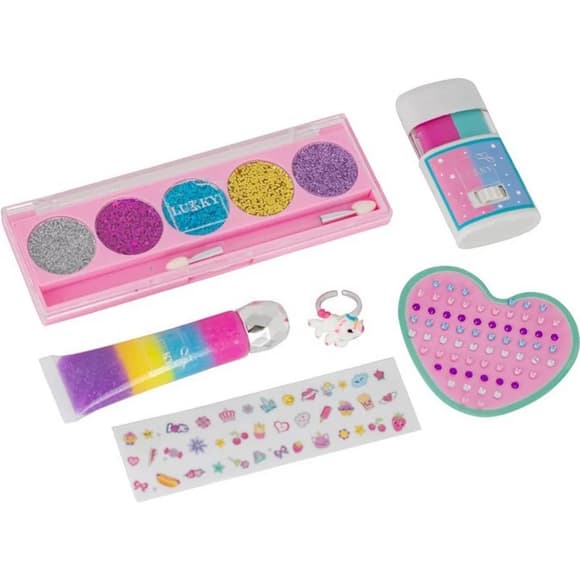 Дитячи й набір коcметики "Волосся та макіяж" T20727 палетка 5 кольорів