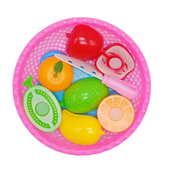 Дитячий іграшковий набір "Продукти апельсин" 66-46 продукты на липучках