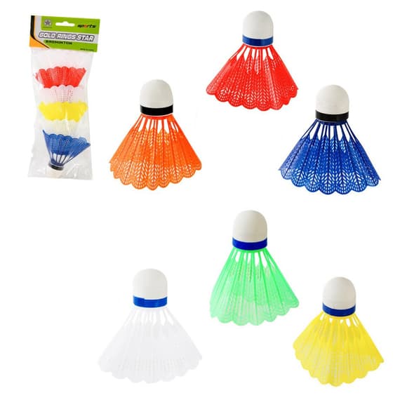 Набор воланчиков BD24190 пластиковые, 6 штук