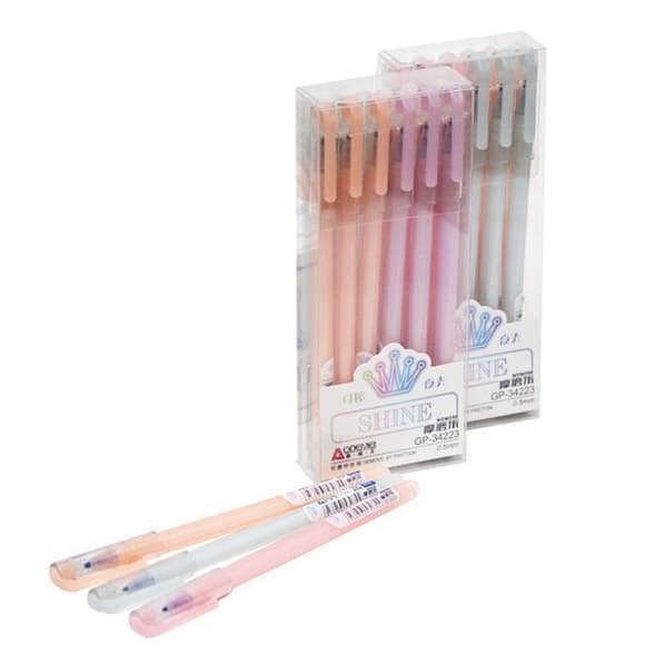 Ручка "пише-стирає" 34223 синя, упаковка 12 шт 