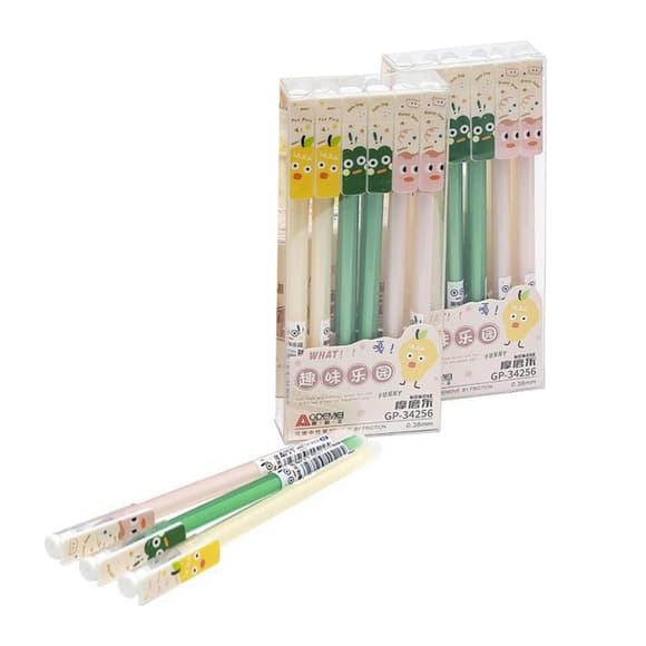 Ручка "пишет-стирает" 34256 синяя, упаковка 12 шт