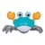 УЦЕНКА!!! Музыкальный краб Bambi QC-3Y(Turquoise)-UC на батарейках, музыка