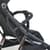 Дитяча прогулянкова коляска BEYA ME 1127-G Black Leo