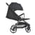 Дитяча прогулянкова коляска BEYA ME 1127-G Black Leo