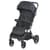 Дитяча прогулянкова коляска BEYA ME 1127-G Black Leo