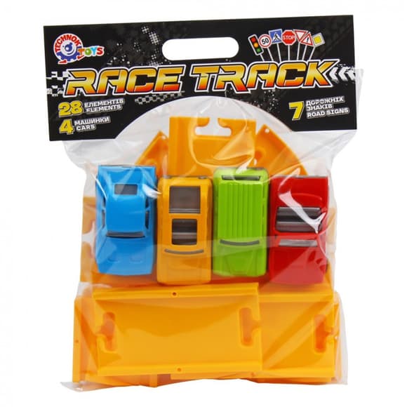 Детский игрушечный Автотрек 0747TXK 4 автомобиля 