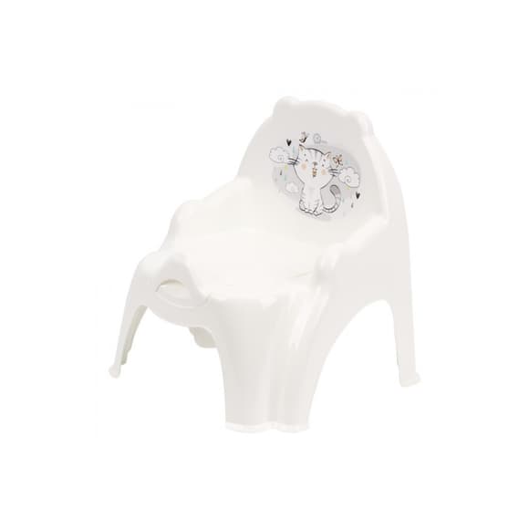 Дитячий горщик-крісло 1294TXK(White) без музики