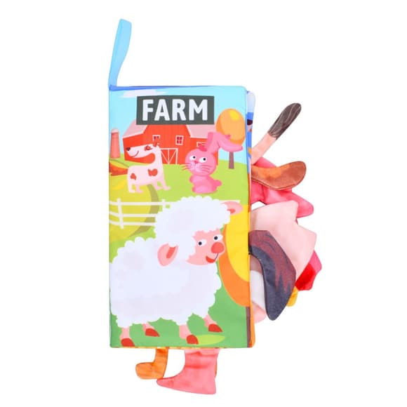 Розвиваюча книжка-шуршалка 668-230(Farm) англійські слова