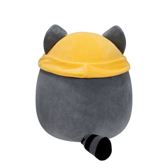 Мягкая игрушка Енот Рокки в панамке Squishmallows SQER00820, 13 см