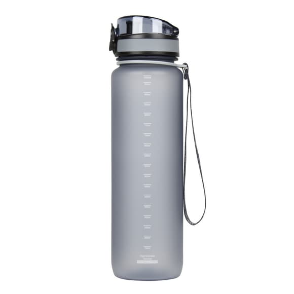 Бутылка для воды UZSPACE 3038(Grey) 1000 мл, серая