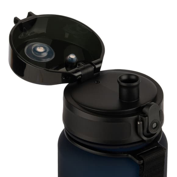 Пляшка для води UZSPACE 3038(Black) 1000 мл, чорна