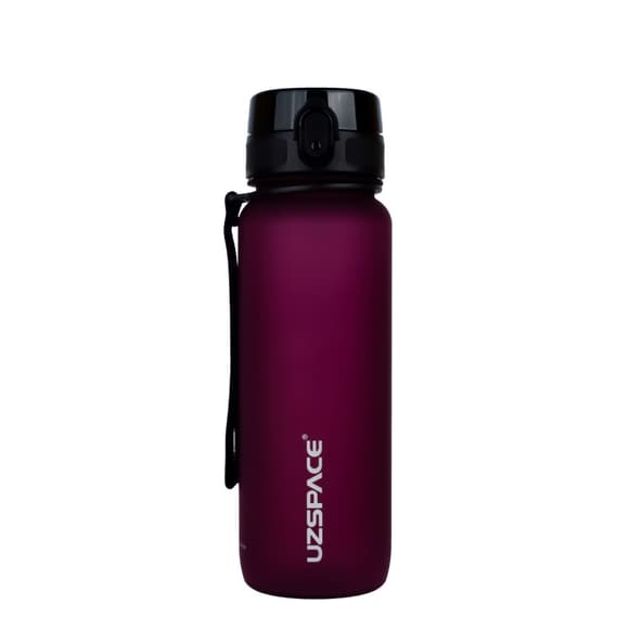 Пляш ка для води UZSPACE 3053(Burgundy) 800 мл, бордова