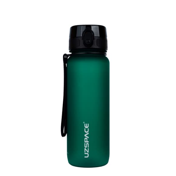 Пляшка для води UZSPACE 3053(Dark-Green) 800 мл, темно-зелена