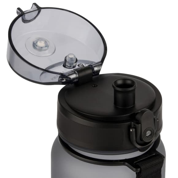 Бутылка для воды UZSPACE 3053(Grey) 800 мл, серая