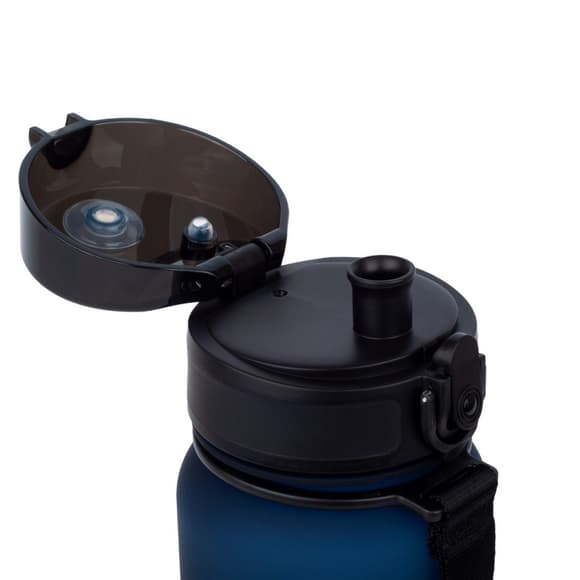 Бутылка для воды UZSPACE 3053(Dark-Blue) 800 мл, темно-синяя