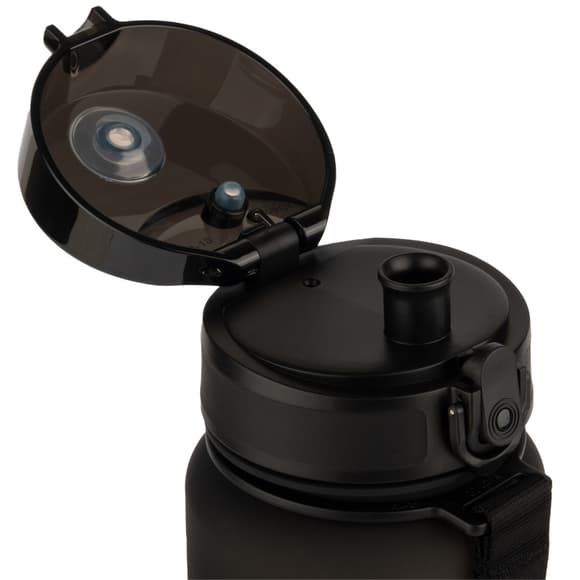 Бутылка для воды UZSPACE 3056(Black) 1500 мл, черная