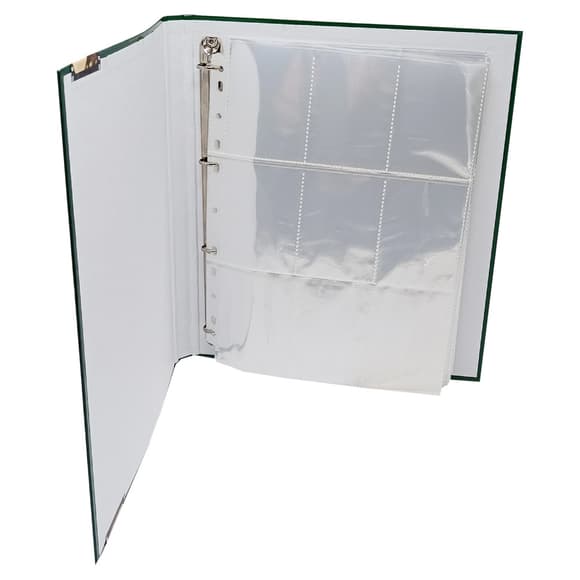 Альбом для трафаретів albom-a4-30-base, розмір А4, 30 аркушів 540 кишеньок