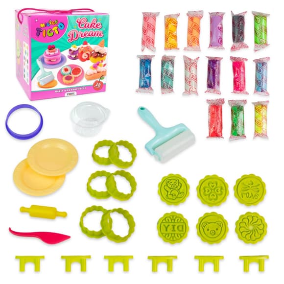 Креативное творчество "Мистер тесто Cake Dream" 41014ST 25 предметов