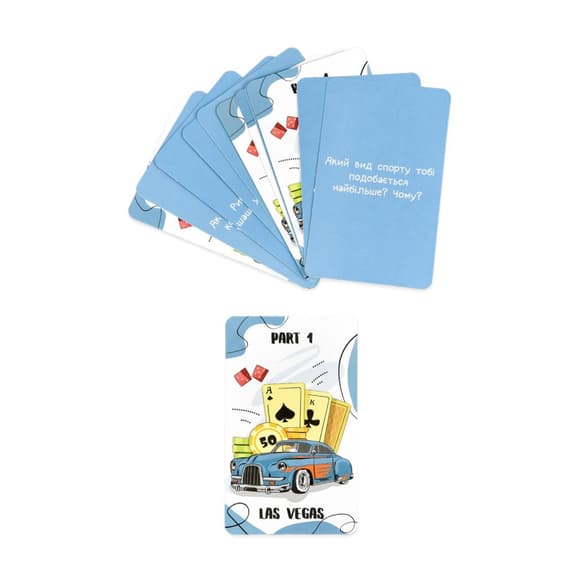 Карткова гра Чоловічі розмови 30673 карток 108 штук