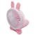 УЦЕНКА!!! Вентилятор ручной портативный "Зайчик" Bambi VNTR-002-3(Pink)-UC розовый
