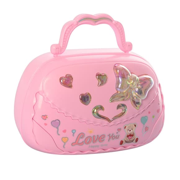 УЦІНКА! Музична скринька Сумочка Bambi 9220(Pink)-UC дзеркало, механічна